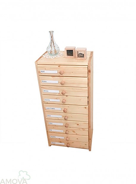 Armario para trabajos 10 cajones